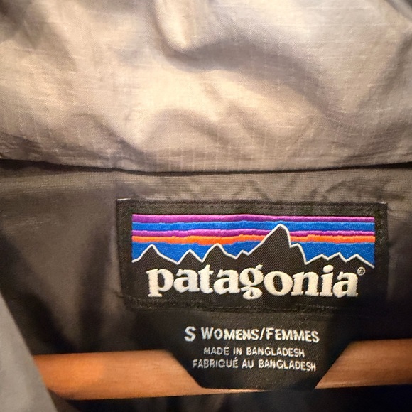 Patagonia Down Sweater Jacket Womens Small Gray Puffer Lightweight Packable - Picture 3 of 6